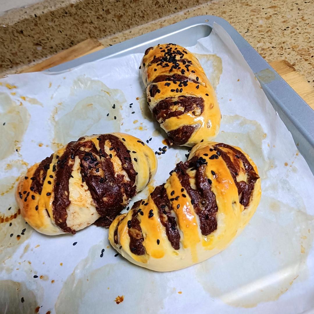 放3天也一样柔软的豆沙小餐包，好吃到哭