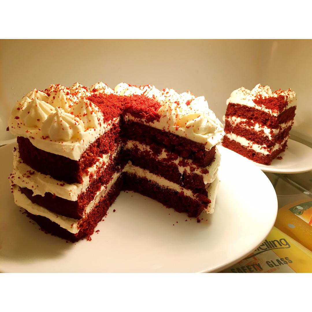 红丝绒裸蛋糕