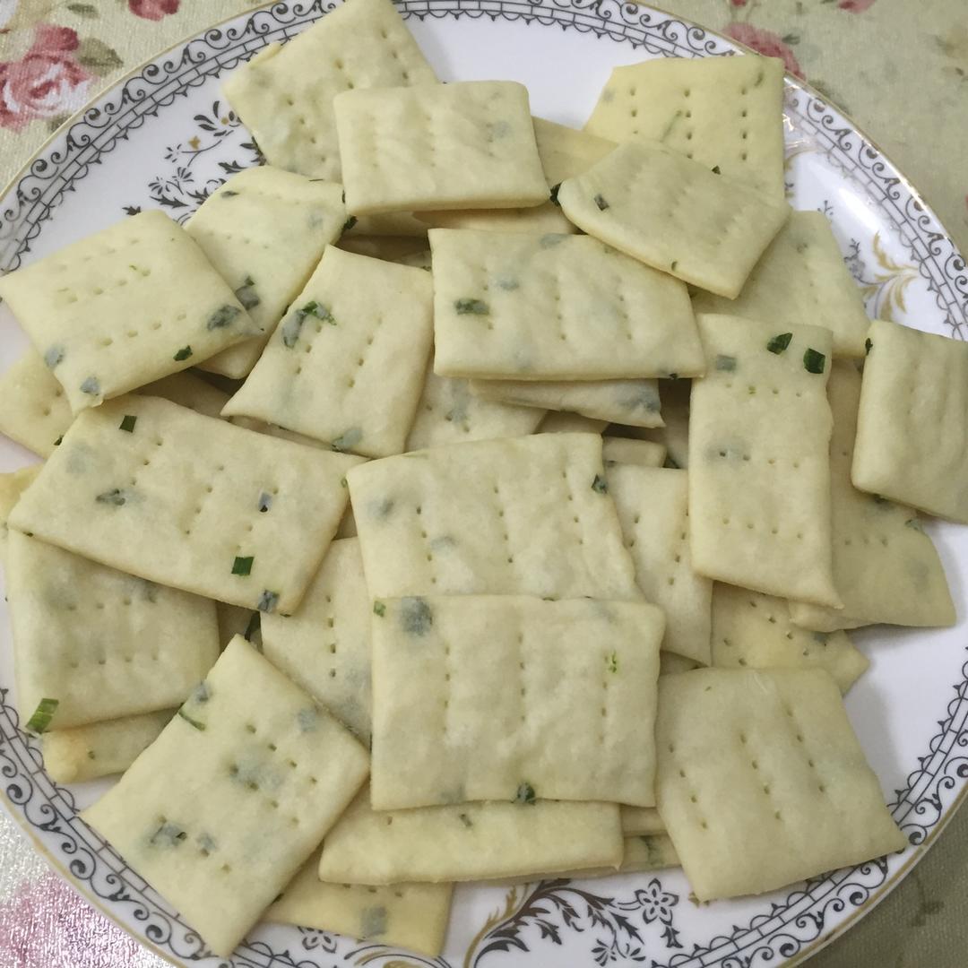 无糖香葱苏打咸饼干