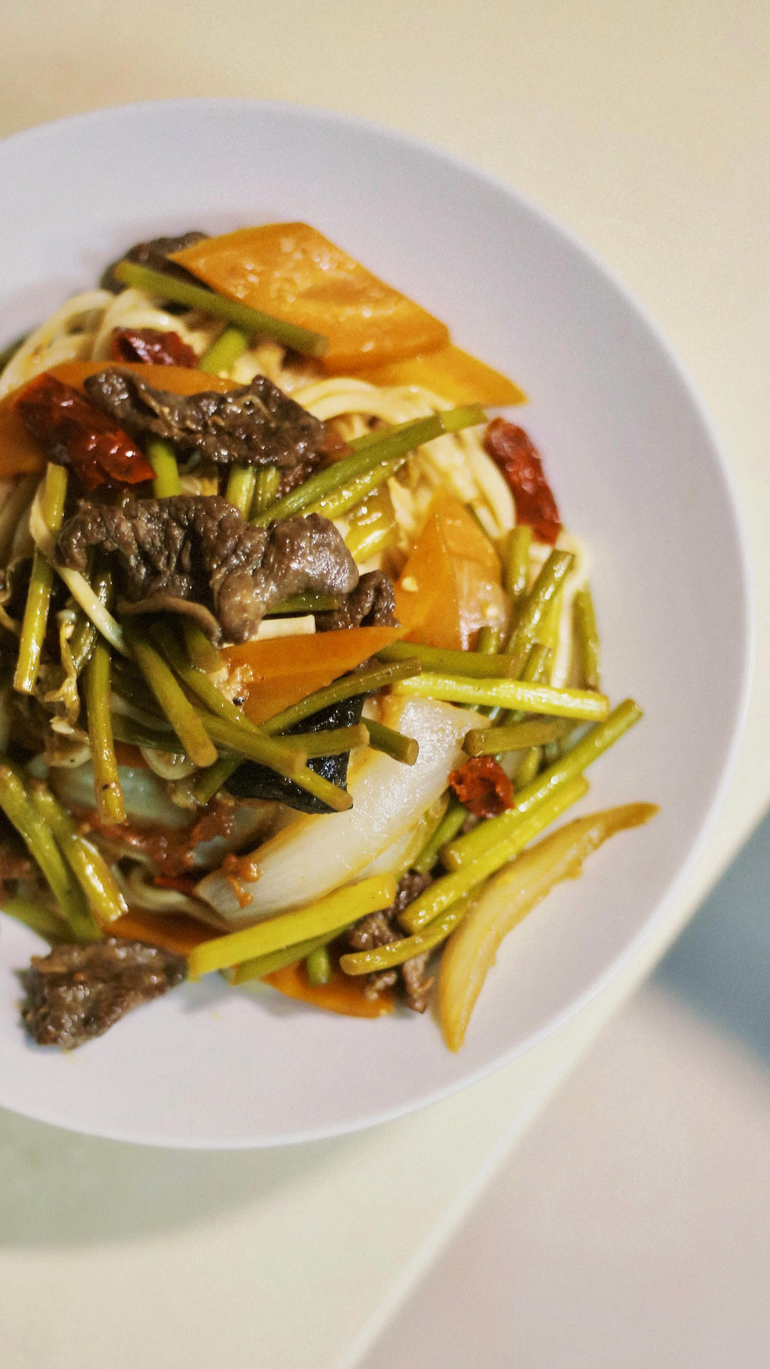 过油肉/新疆拉条子/新疆拌面/过油肉拌面（附过油肉炒制方法）