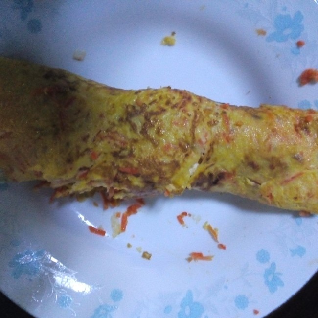 红萝卜厚蛋烧