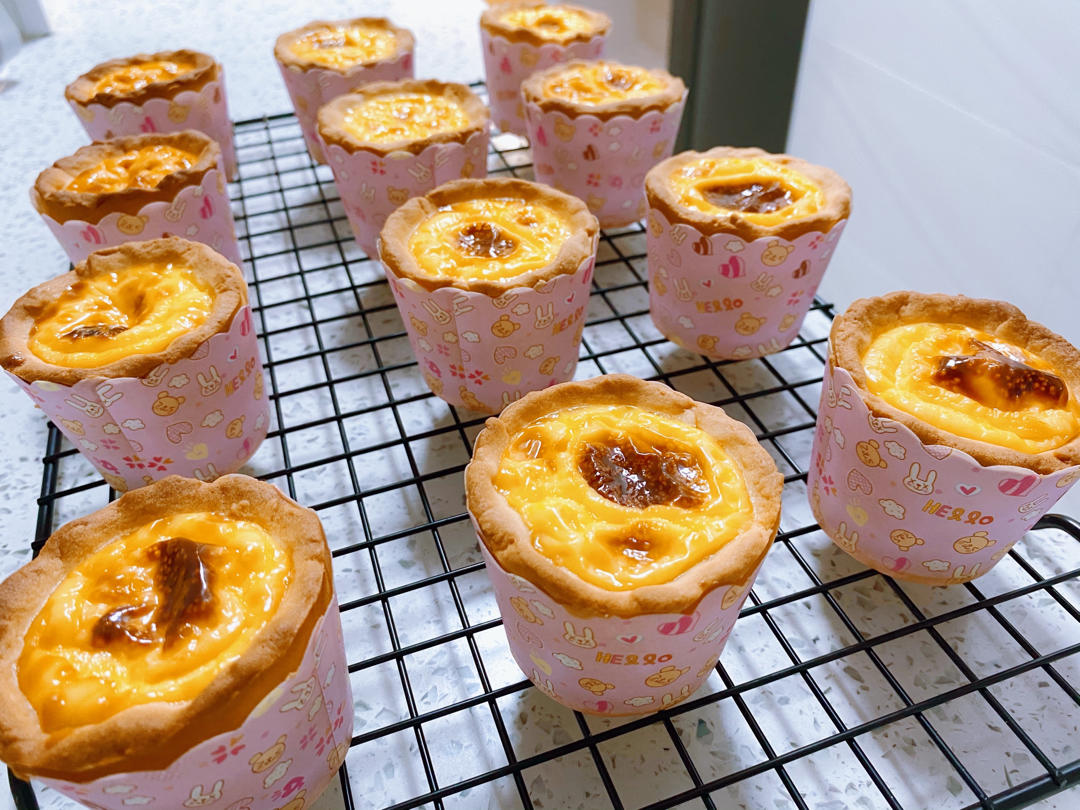 💕外酥里嫩～好吃到停不下来的德式布丁塔