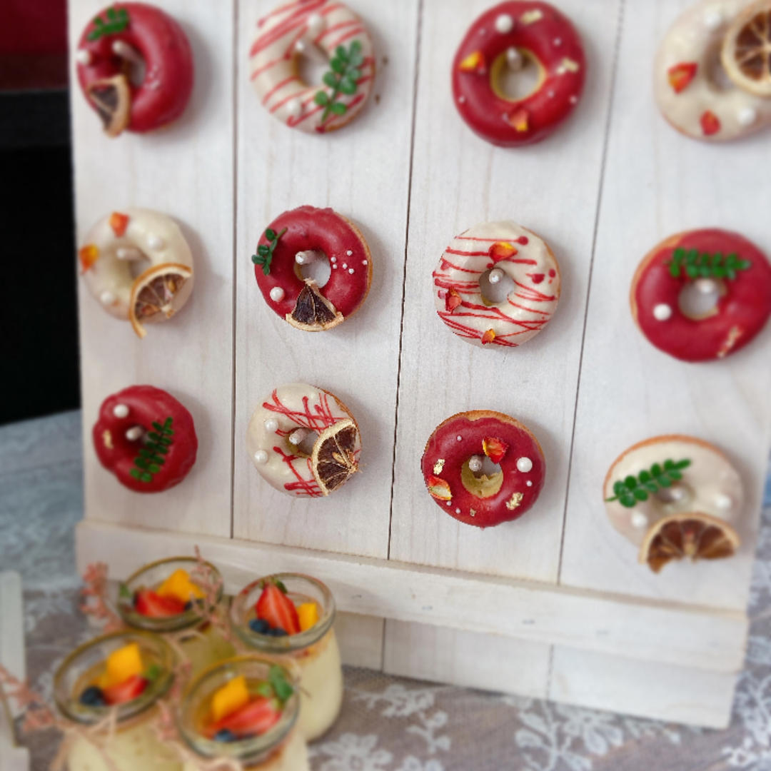 治愈系巧克力甜甜圈（12个）