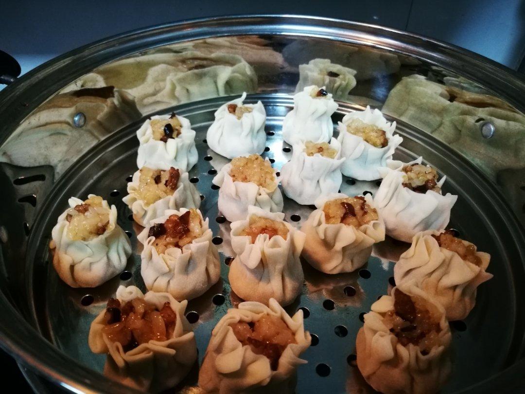 简易糯米烧卖（附烧卖包法）
