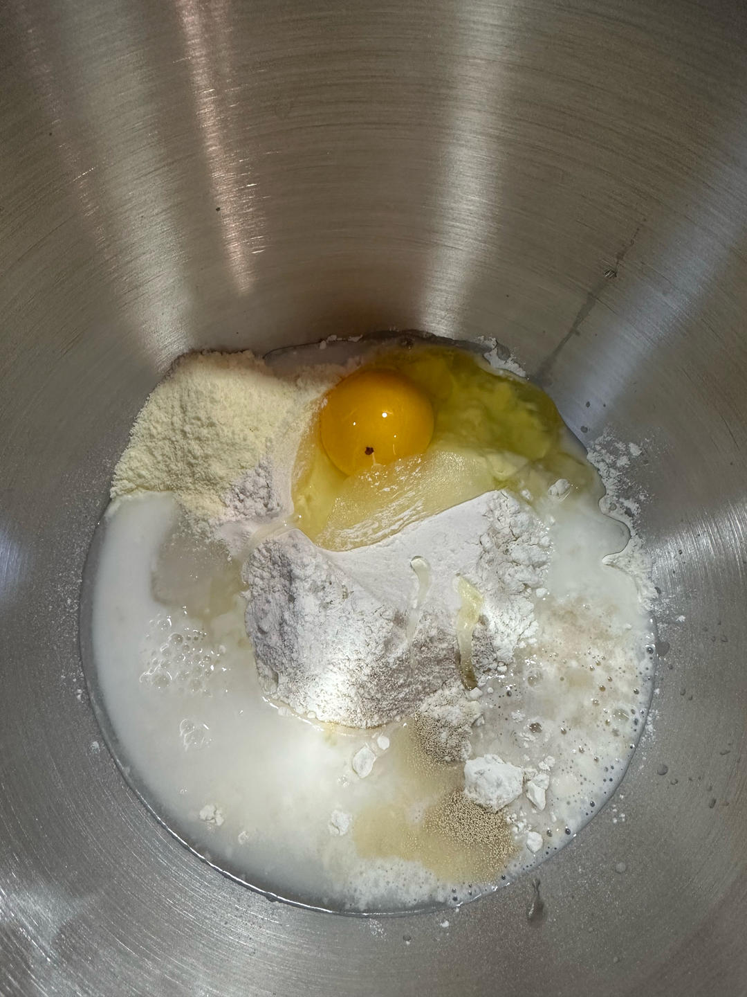 纯奶手撕吐司的做法 步骤1