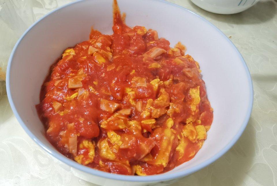 这么做番茄炒蛋好嫩啊！