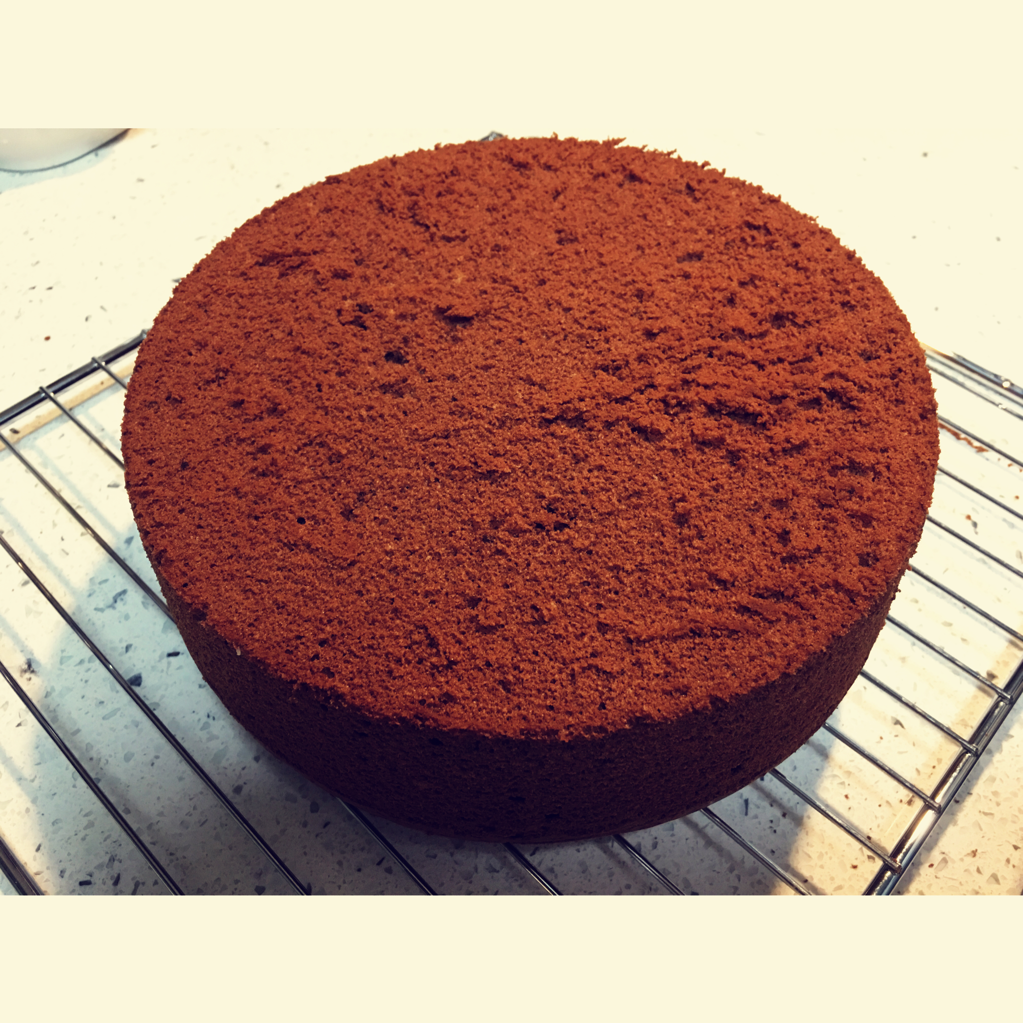 不消泡的巧克力戚风