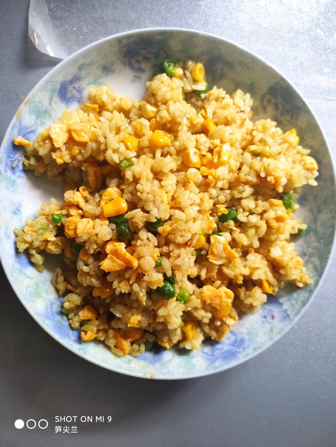 贼好吃的咖喱蛋炒饭