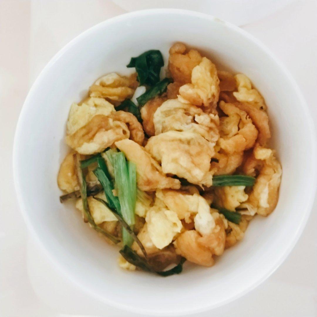 小葱炒鸡蛋