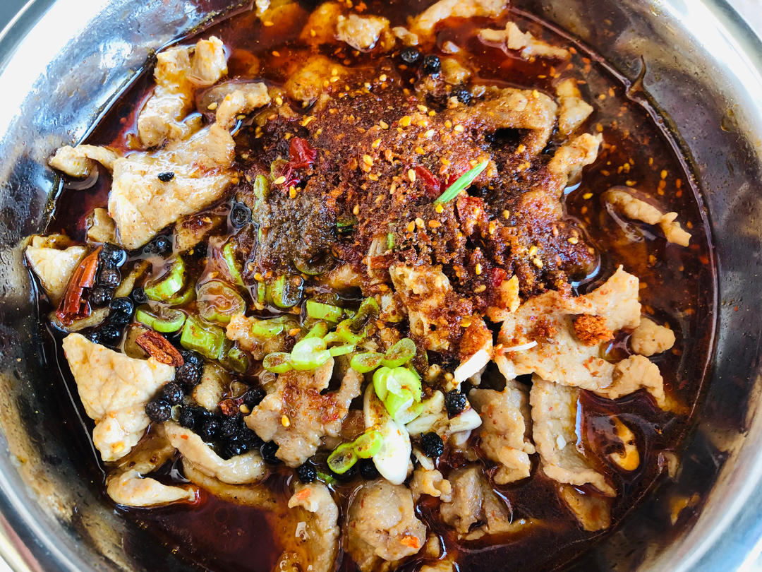 水煮肉片（肯定不翻车）