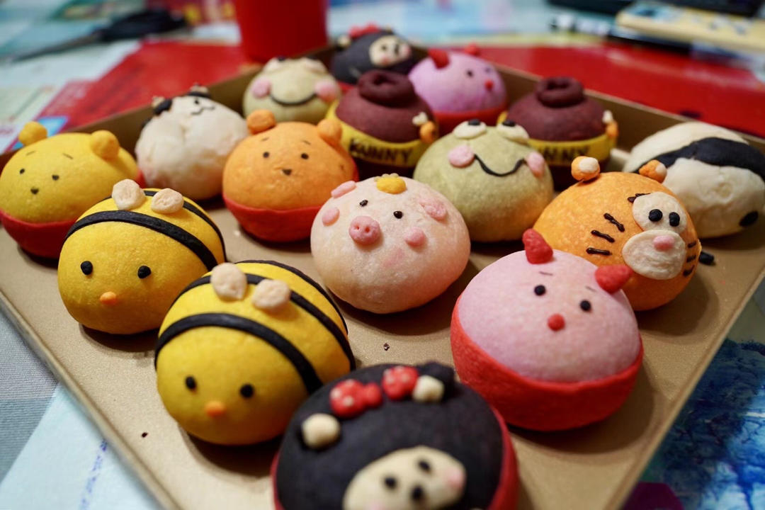 卡通蛋黄酥 造型蛋黄酥