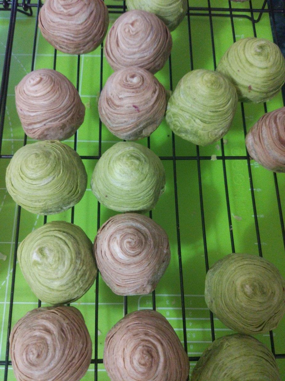 螺旋酥.蛋黄酥.-个人的技巧