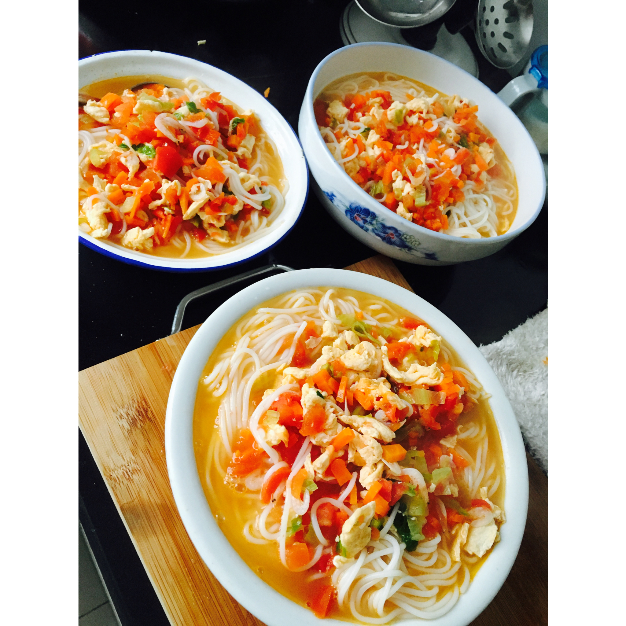 西红柿鸡蛋打卤面