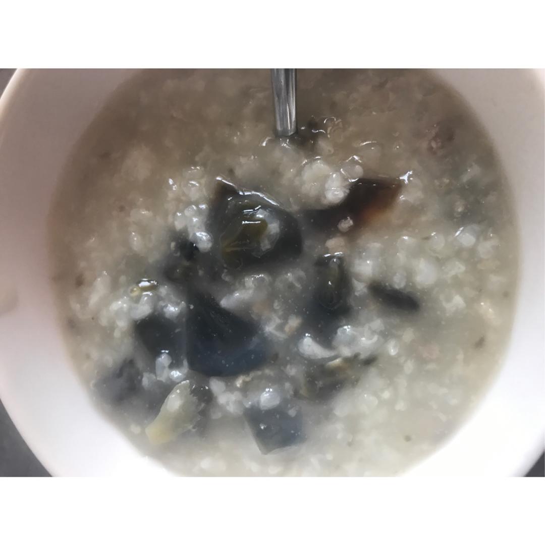 皮蛋瘦肉粥