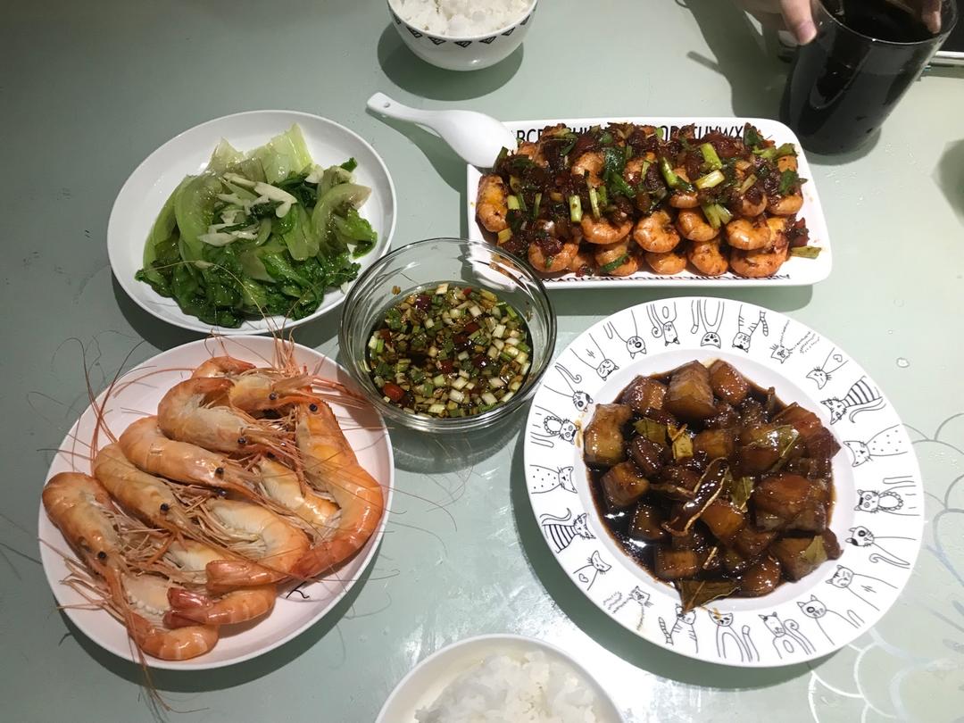 油焖大虾