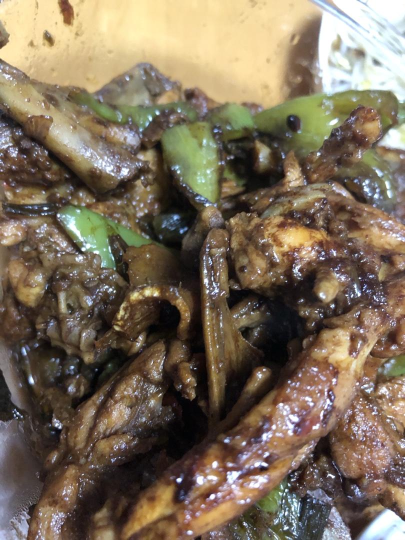 辣炒鸡架
