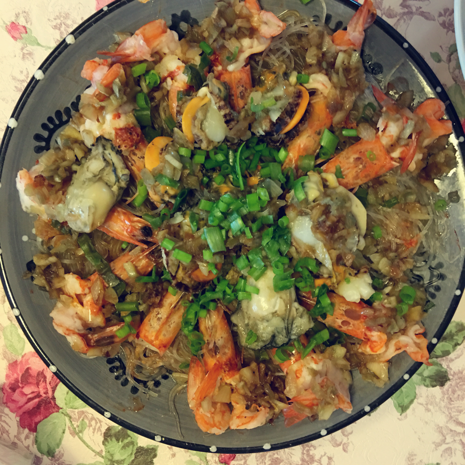蒜蓉粉丝蒸虾