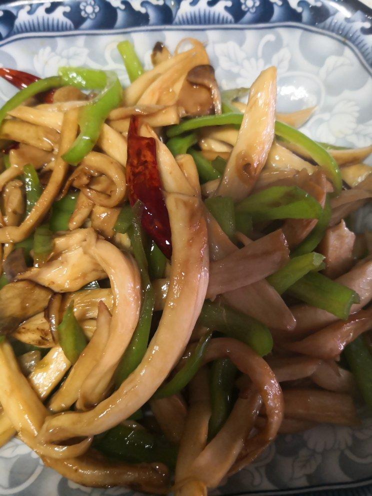 手撕蚝油杏鲍菇