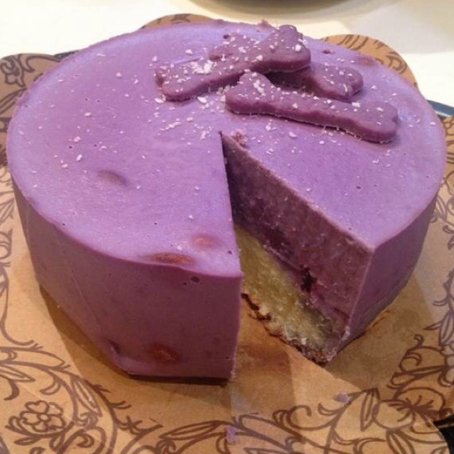 紫薯慕斯
