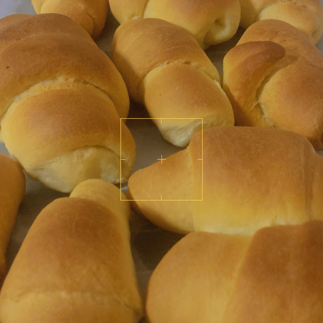 牛奶面包卷（直接法）