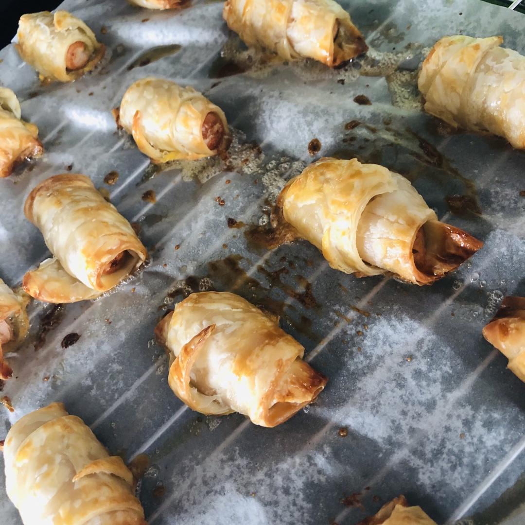 无敌酥香～早餐可颂🥐牛角包‼️简易版手抓饼