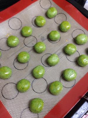 青豆饼/豌豆饼 
Green Peas Cookies的做法 步骤10