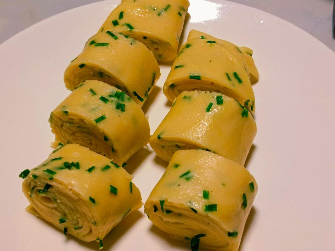 香葱鸡蛋饼（鸡蛋卷饼）