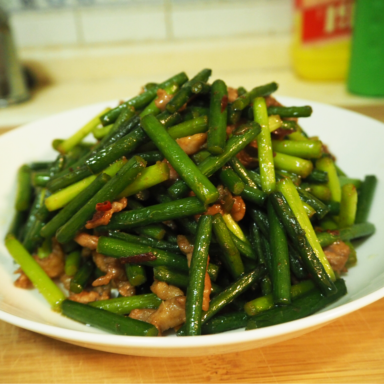 蒜薹炒肉