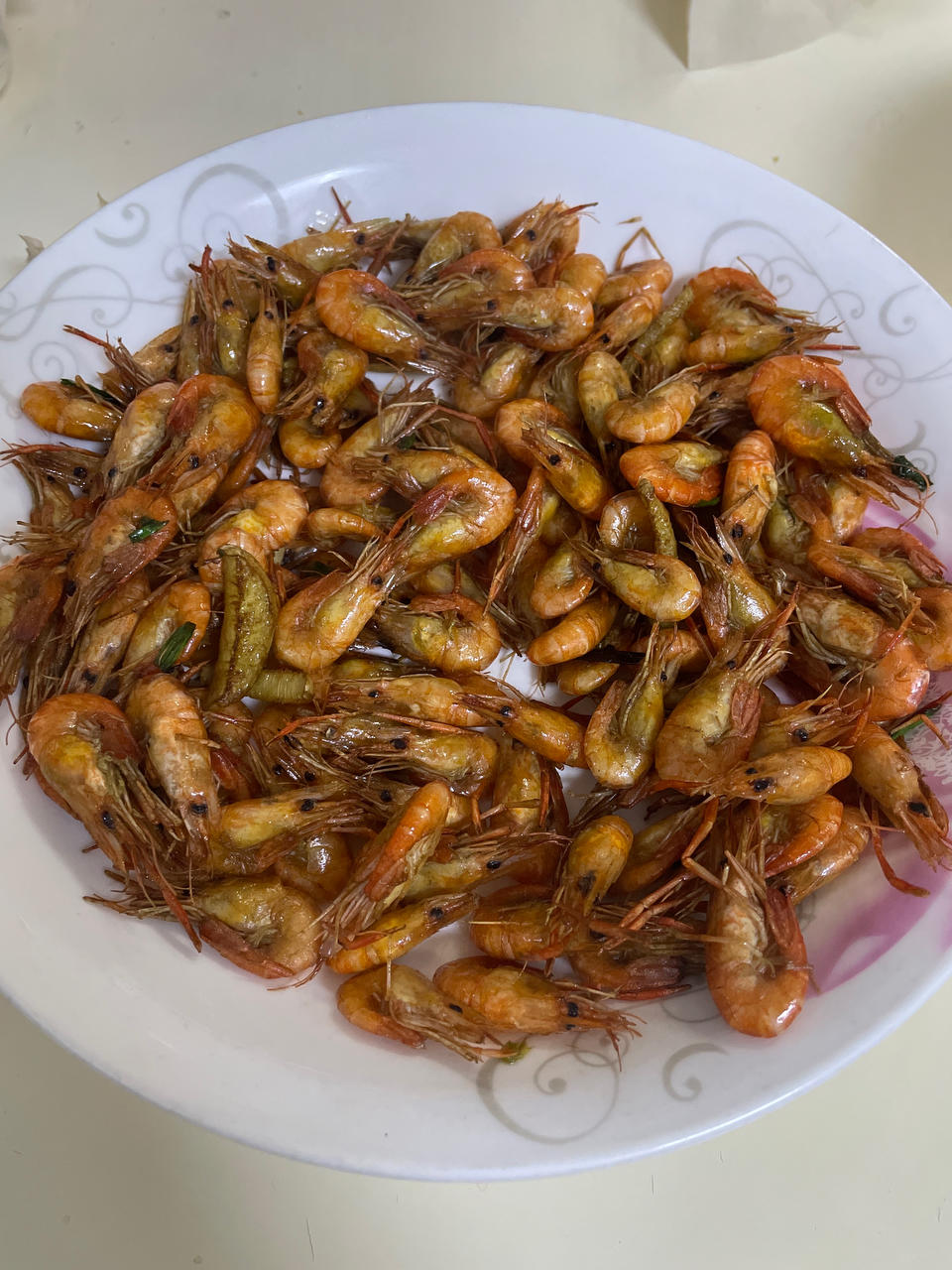椒盐河虾