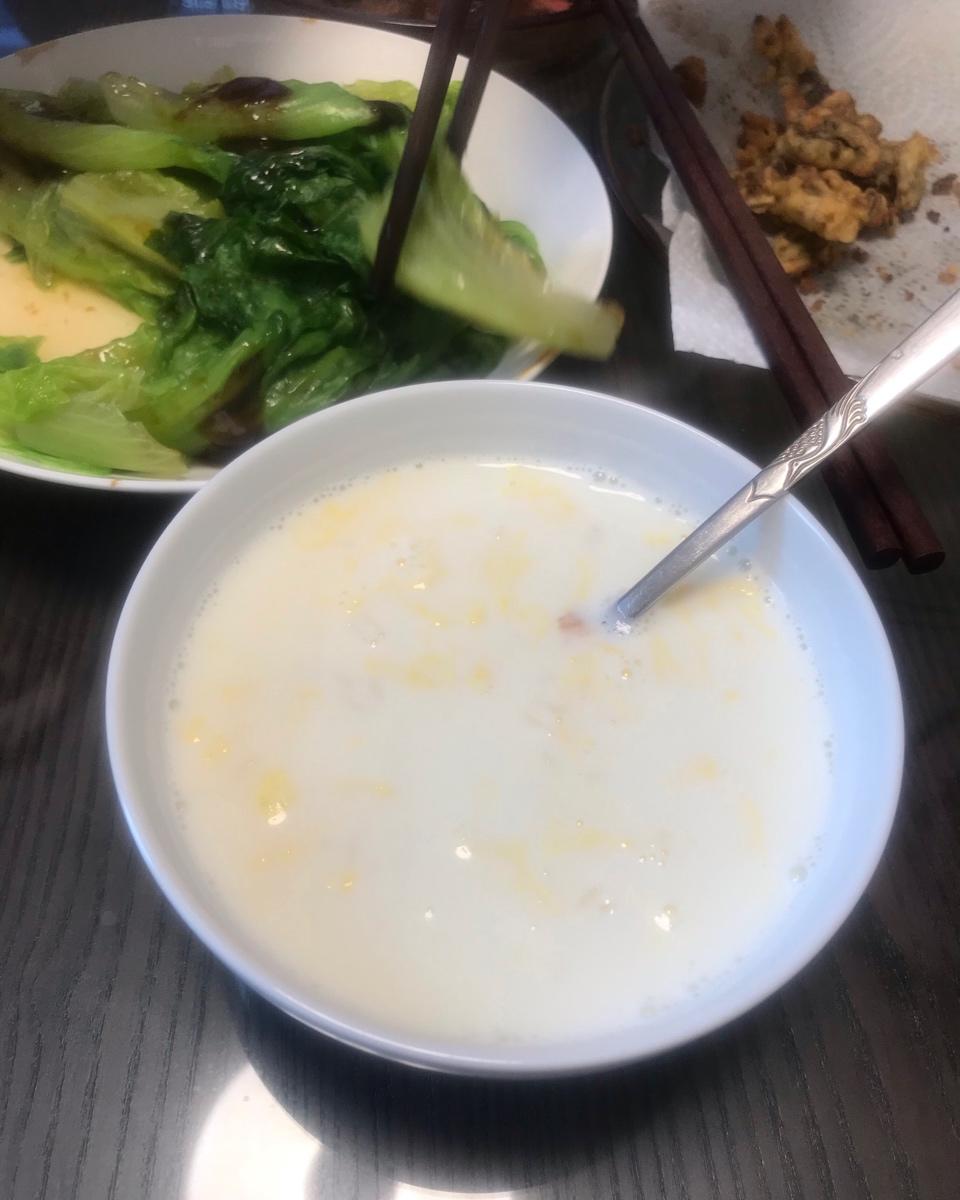 牛奶鸡蛋醪糟 冬日里最爱的甜品汤