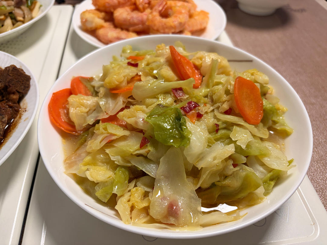 包菜胡萝卜