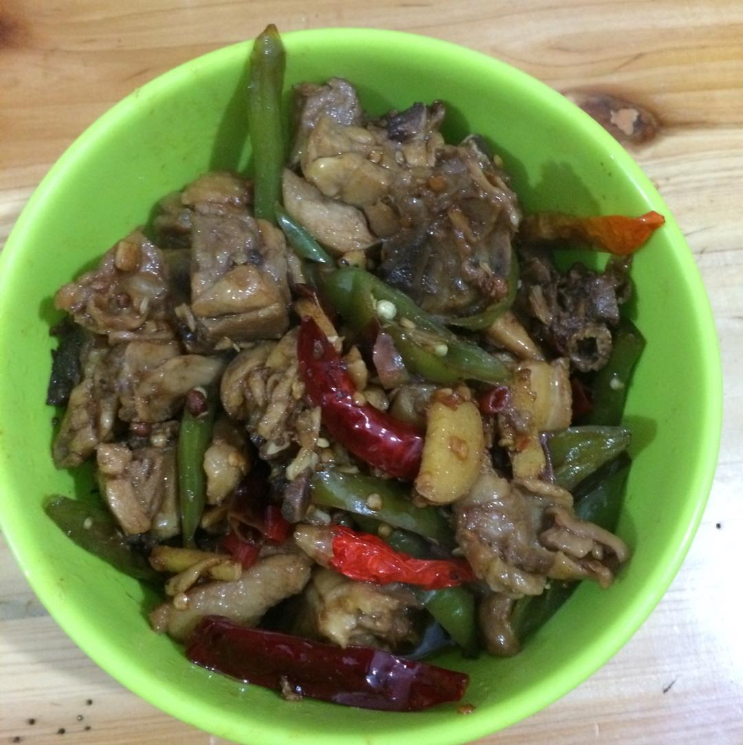 青椒炒鸡