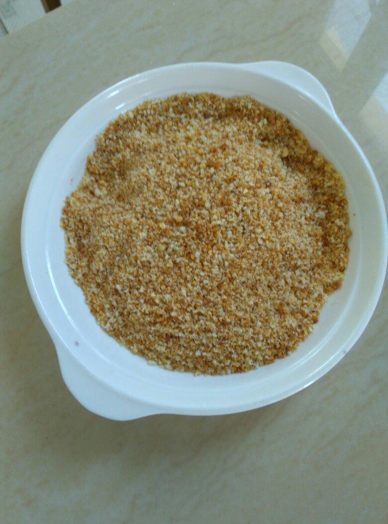 萍水柦逢做的自制面包糠