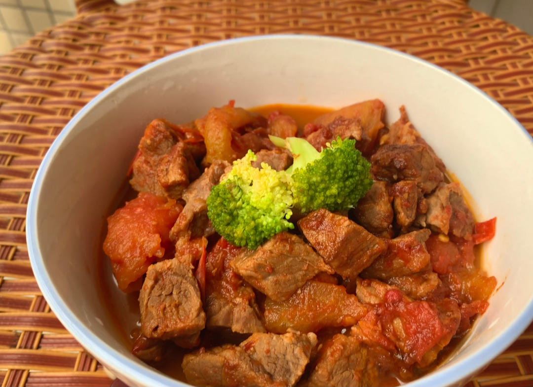 超级简单的番茄炖牛肉