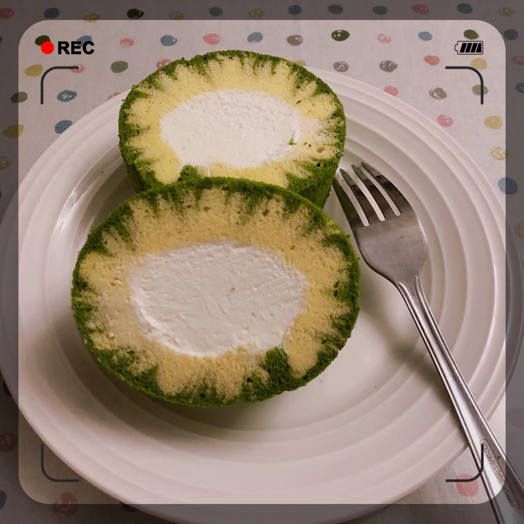 抹茶旋风蛋糕卷