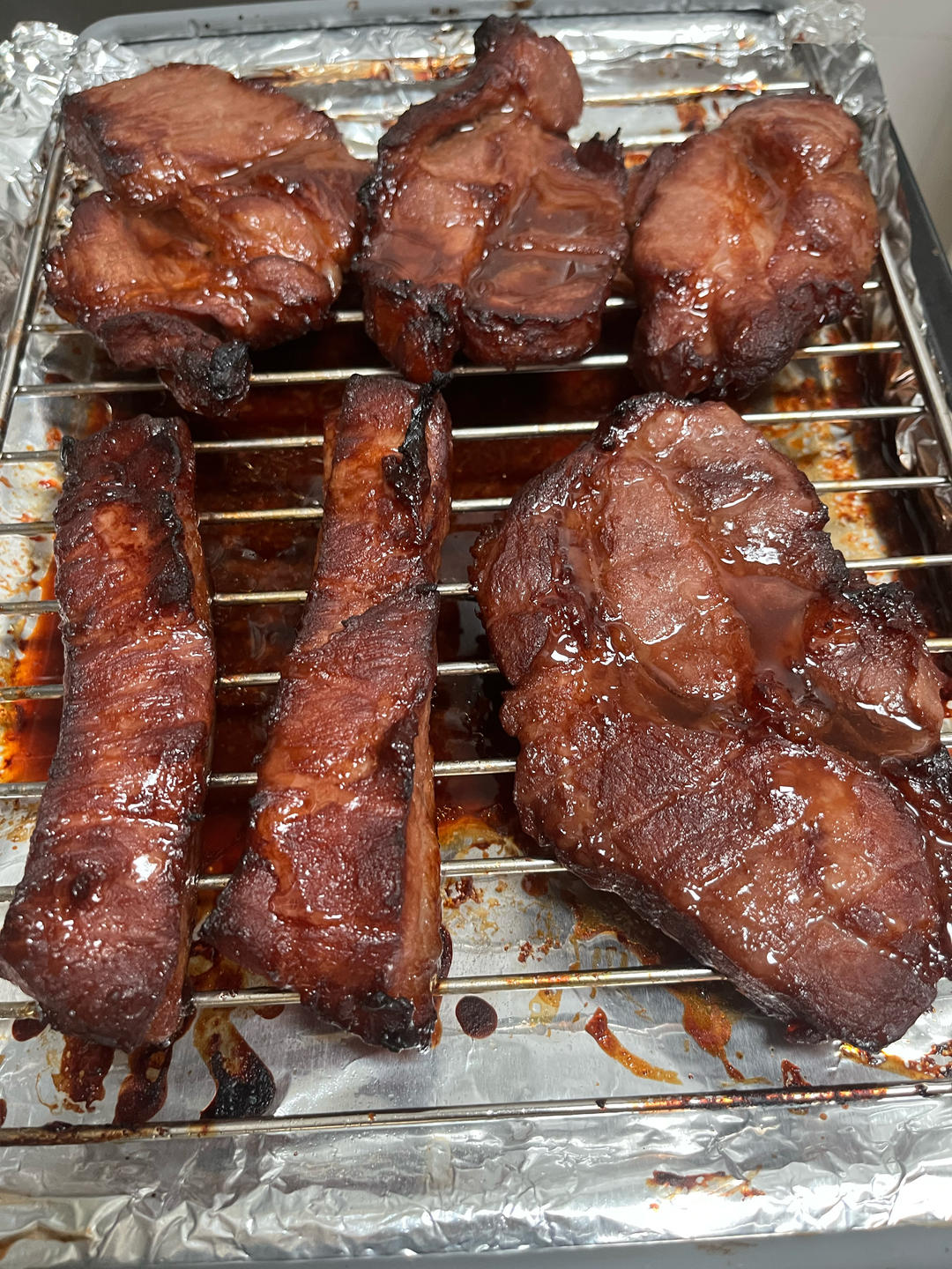蜜汁叉烧肉（新手烤箱0失败）