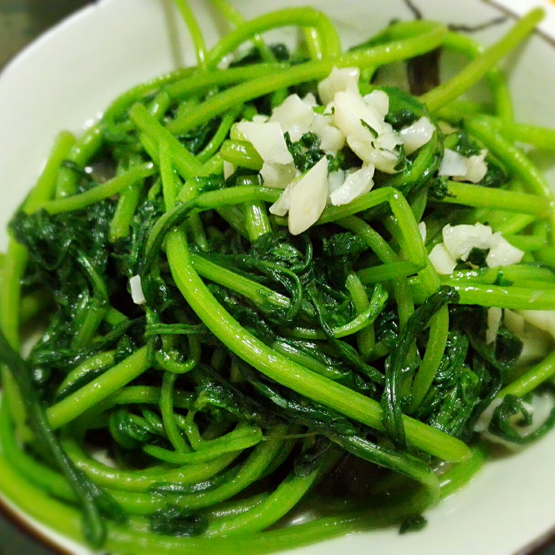 最爱_阿根廷做的清炒茼蒿