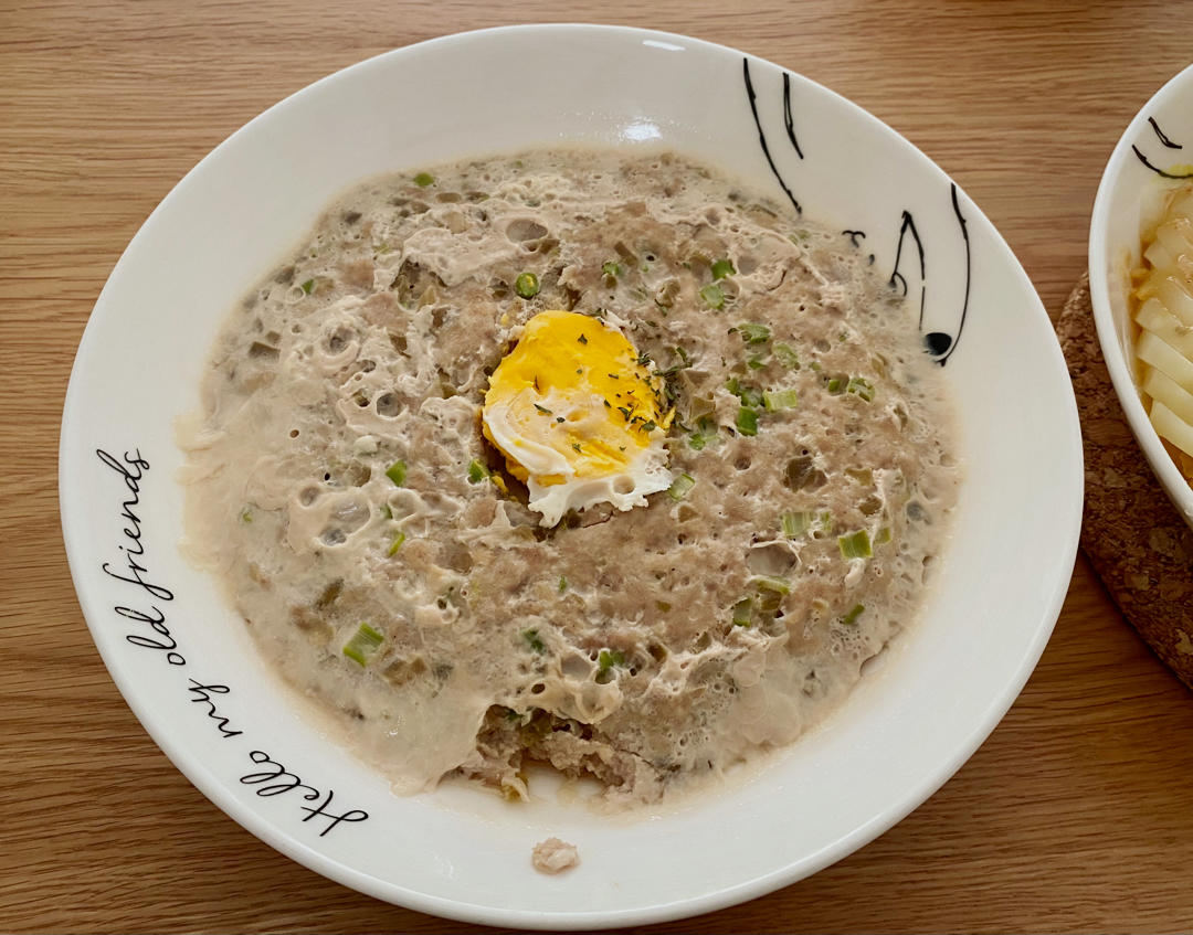 马蹄鲜菇蒸肉饼