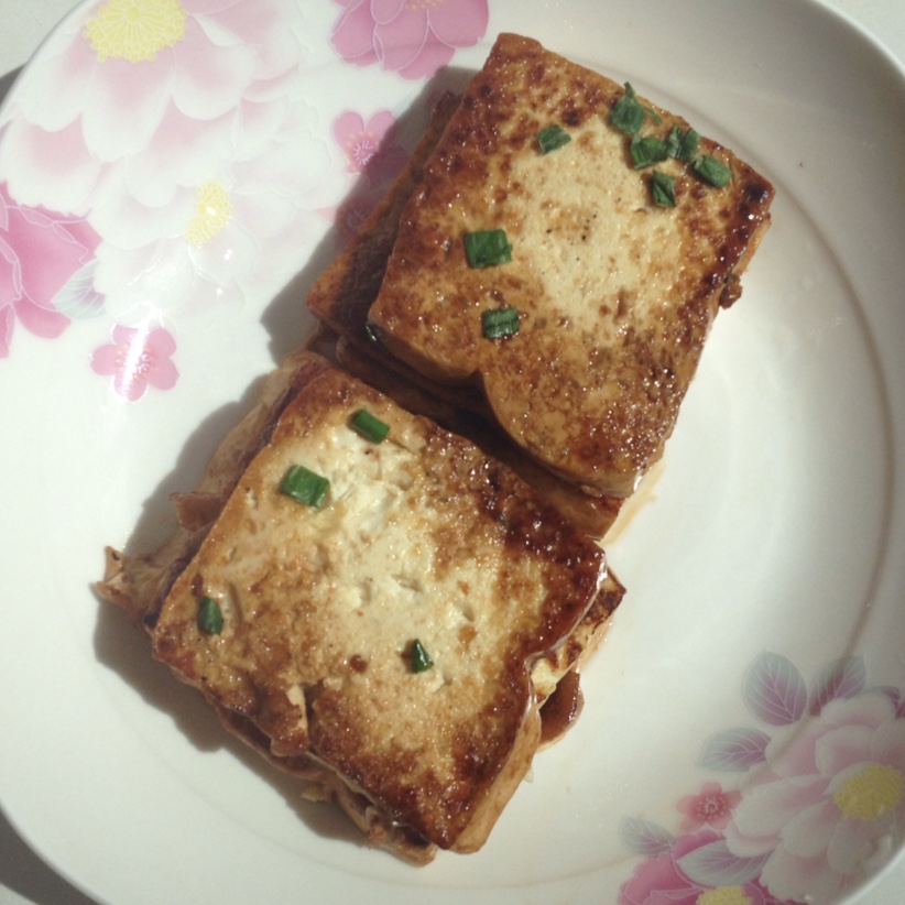 蚝油煎豆腐