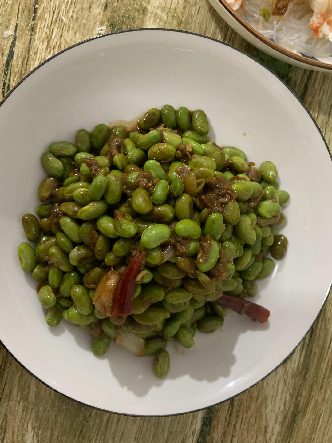 炒嫩毛豆
