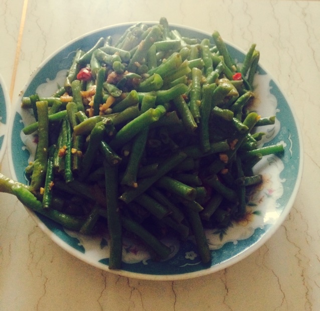 蒜泥豇豆