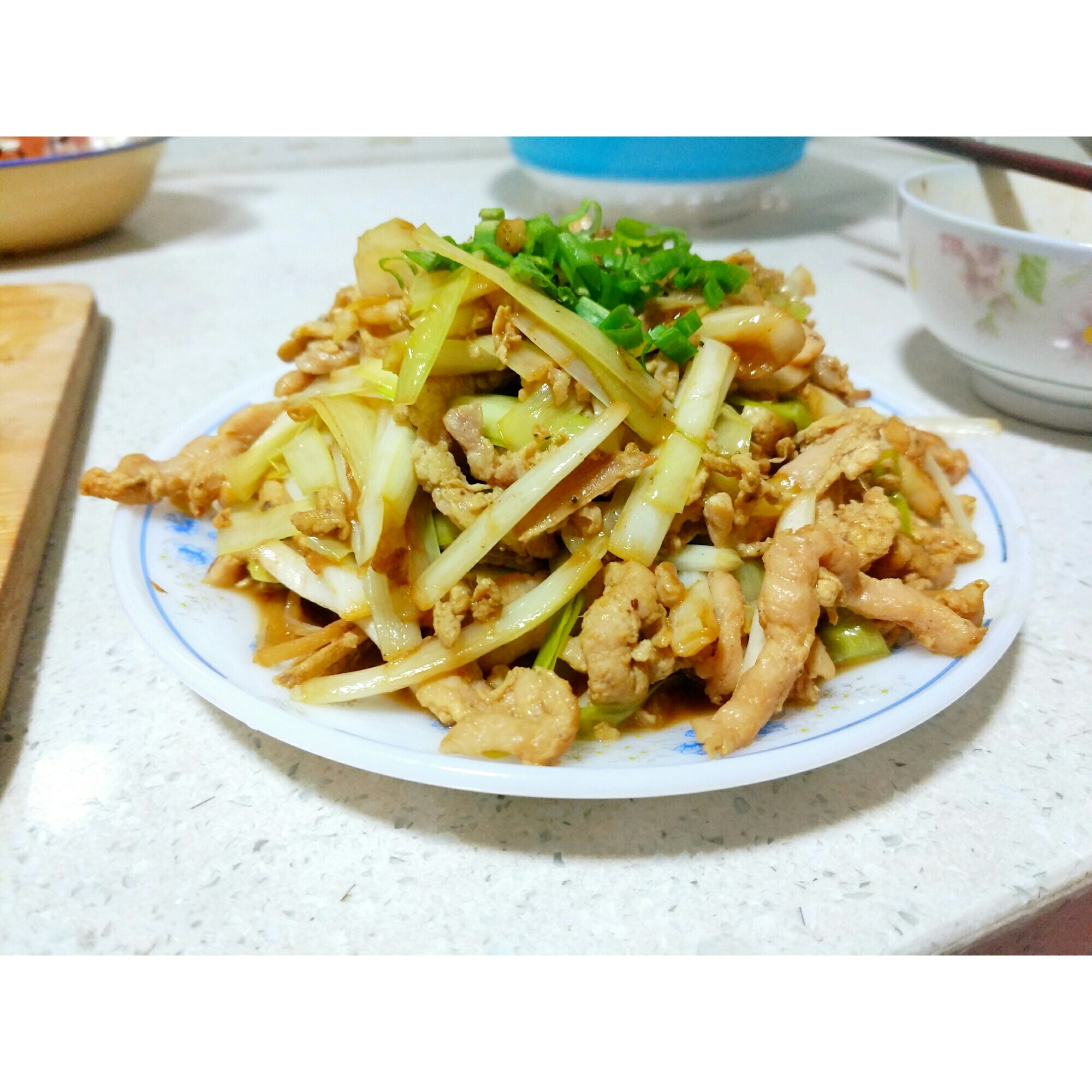 韭黄炒肉