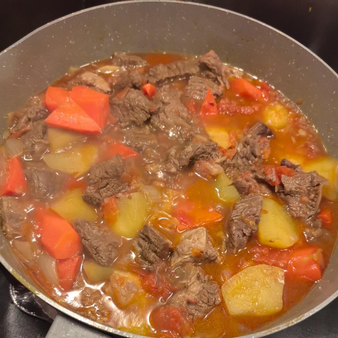 番茄土豆炖牛腩