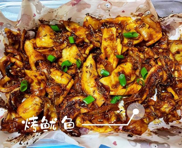 烤箱版烤鱿鱼的做法