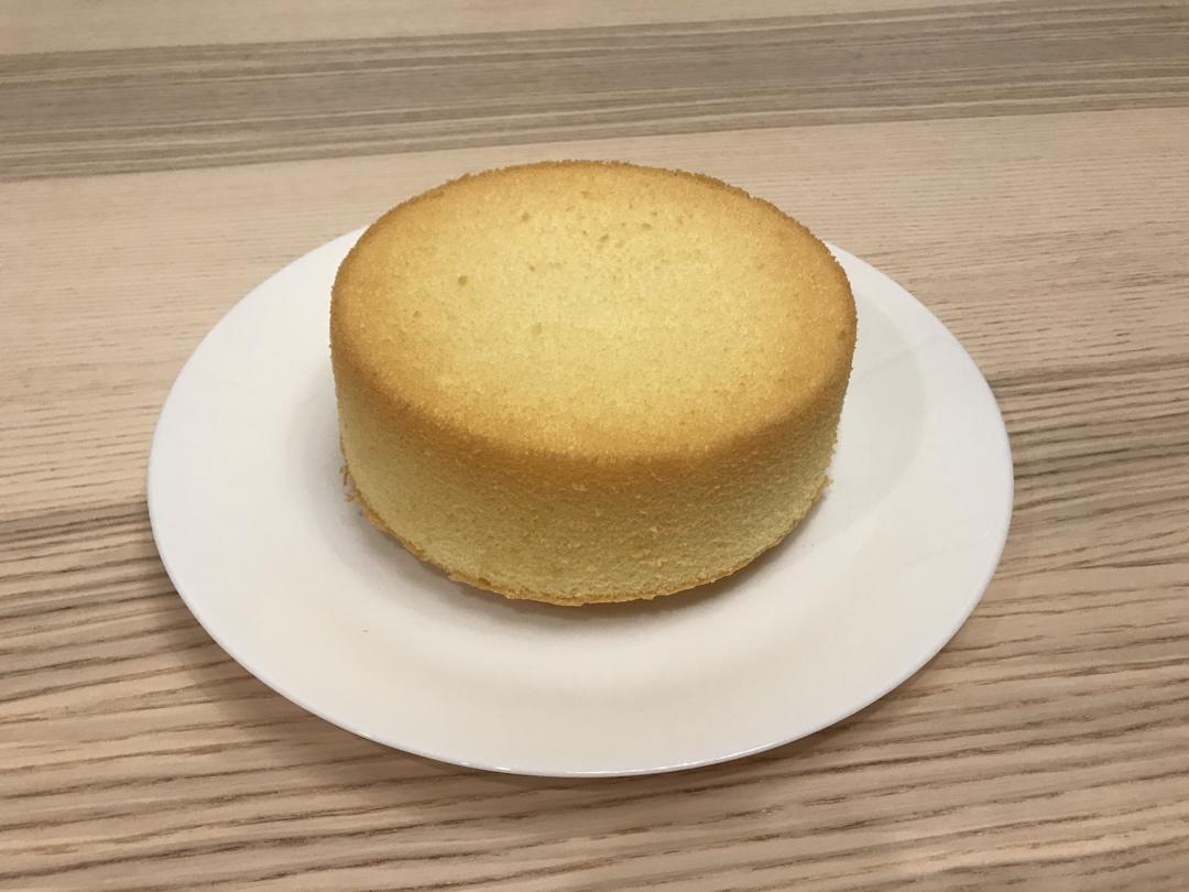 八寸戚风蛋糕（生日蛋糕坯）附六寸配单