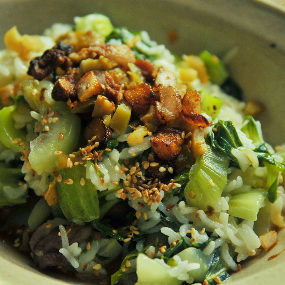 灵魂猪油菜饭（炒饭版）