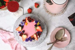 甜菜树莓冻芝士蛋糕的做法 步骤15