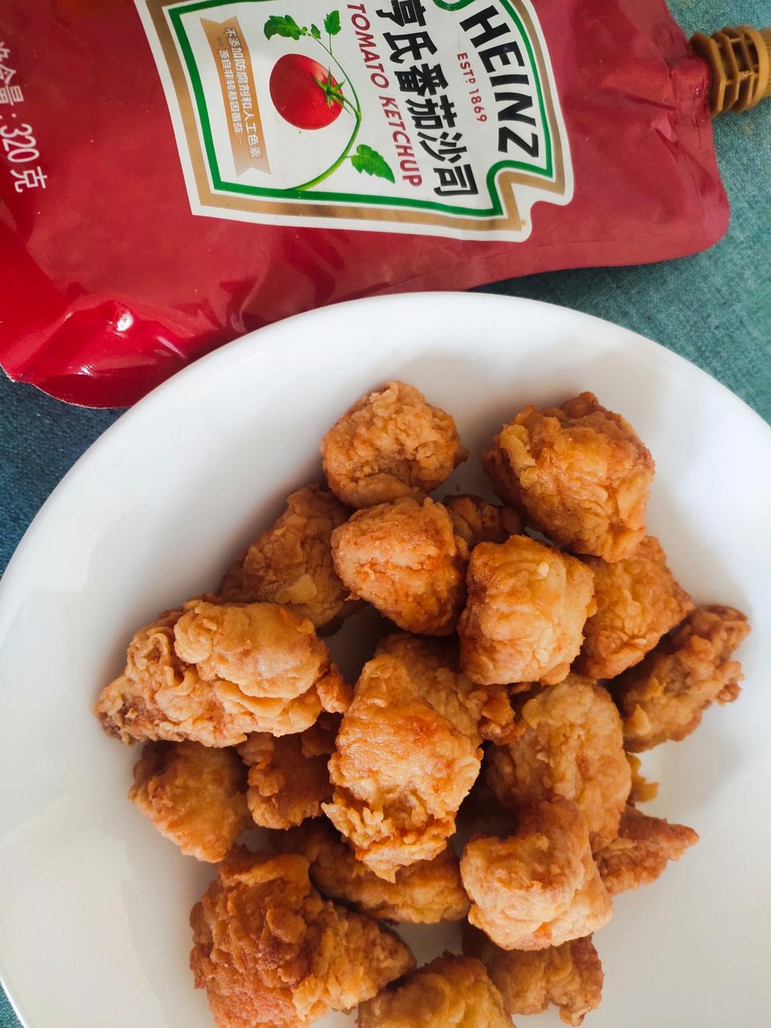 真正的鸡米花是不裹面包糠的（转）