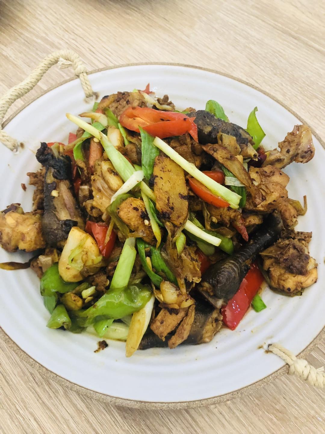爆炒鸡块