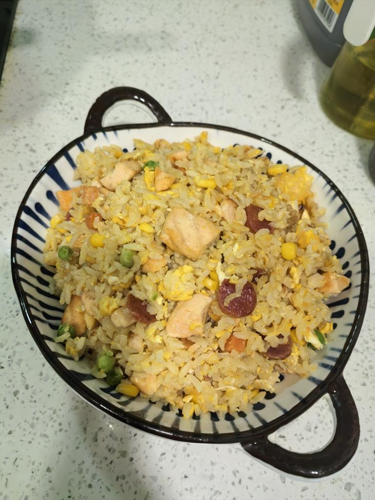三文鱼炒饭